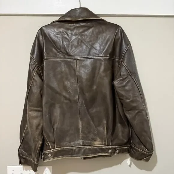 Reformation Veda Marco Leather Jacket - Picture 3 of 5